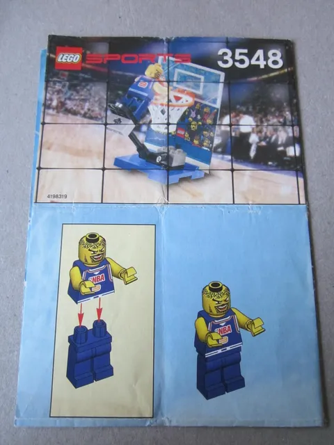 Lego 3548 Sports Building Instructions Instruction