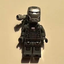 LEGO Marvel  Superhero’s War Machine Minifigure - Iron Man 3 - Grey Head