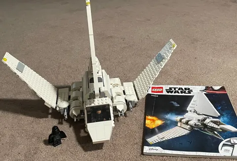 Lego Star Wars 75302 Complete - Missing Luke Skywalker Minifigure - As Pictured