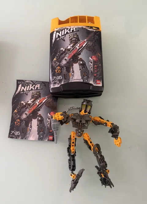 Lego Bionicle Toa Inika Hewkii (8730) With box  And Manual (95%)