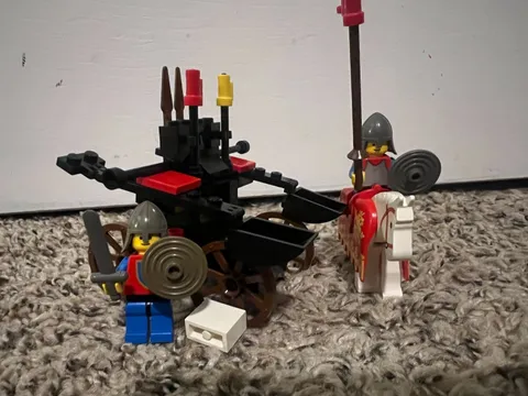 LEGO Castle 6039 Twin-Arm Launcher 100% Complete w/ instructions