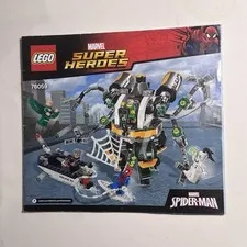 LEGO Marvel: Spider-Man: Doc Ock's Tentacle Trap (76059) INSTRUCTIONS ONLY