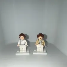 Lego Star Wars Princess Leah Lot of 2 (sw0113, sw0175)