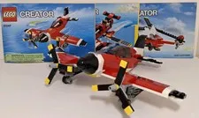 Lego 3 In 1 Creator Model Airport Propeller Plane Set 31047