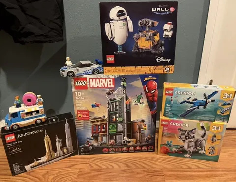Lego Lot Set Brand New Sealed And Used