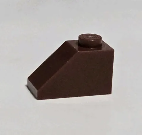 LEGO Parts - Reddish Brown Slope 45 2 x 1 - No 3040