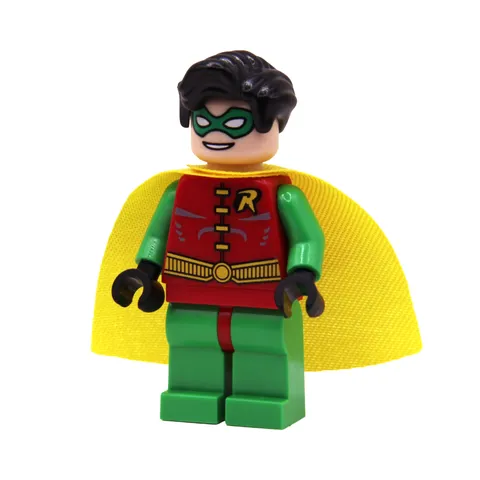 LEGO Batman 1 2006 Robin Custom Minifigure PAD PRINTED Bat009 (7783)