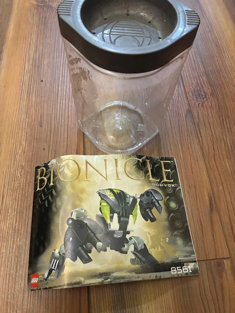 LEGO BIONICLE 8561 Nuhvok Instructions Booklet & Canister Original 🔥FASTSHIP 🔥