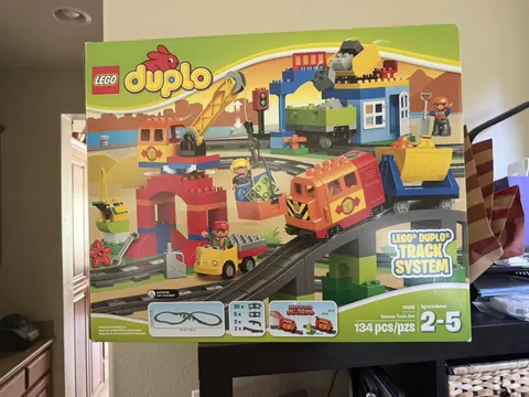 LEGO Duplo Deluxe Train Set Track System 10508 100% Complete & Verified