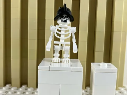 NEW LEGO SKELETON Halloween Minifig Minifigure Pirate Castle Indiana Jones