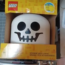 New Lego Storage Head L Halloween party candy Skeleton Skull Zombie House school