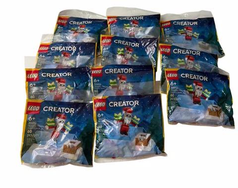 LEGO 30692 Creator Christmas Chimney Fun with Santa Lot Of 11 Bags New