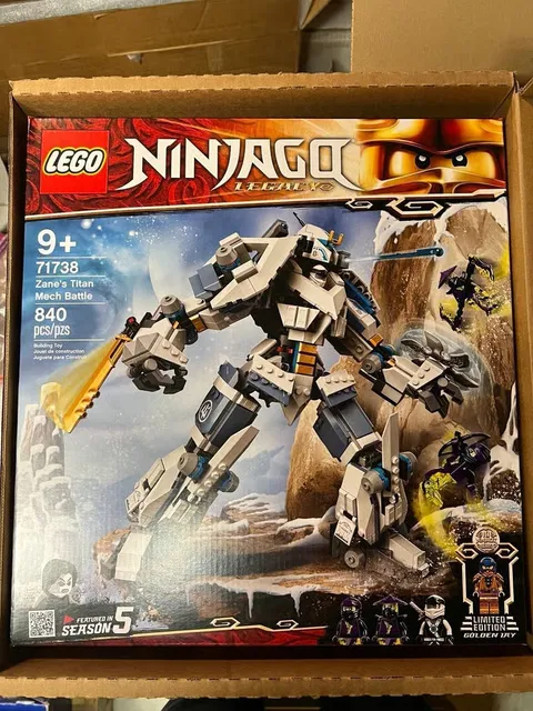 RETIRED LEGO Ninjago 71738 Zane's Titan Mech Battle - Brand New Factory Sealed