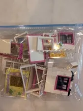 Lot of Various Lego Windows & Window Parts From Lego Building Sets