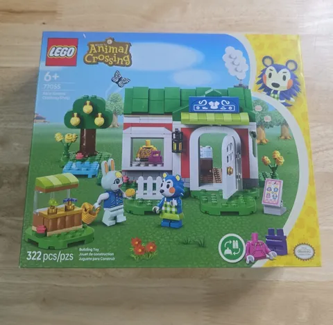 Lego Animal Crossing Able Sisters Clothing 77055 322 Pieces Sealed