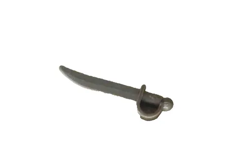 Lego mini figure Pirate Soldier Cutlass sword
