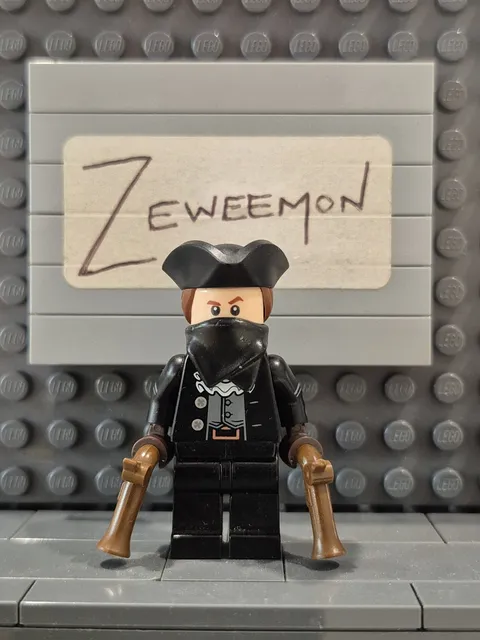 Highway Man Cowboy Western Wild West lego minifigure figure