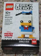 Lego Disney BrickHeadz Donald Duck 40377. New in a sealed box. 90 pcs. Retired