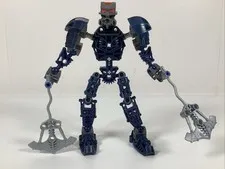 LEGO Bionicle 8602 Toa Metru Nokama - MISSING MASK - No Instructions -