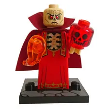 LEGO D&D CMF Szass Tam 71047 Minifigure Complete w/ Darkskull & Fireball