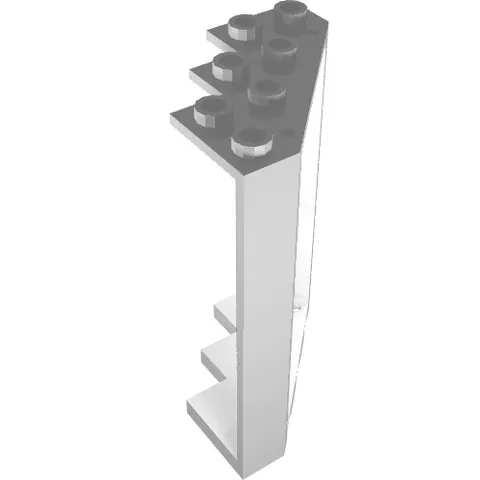 5x LEGO® Part 28327 - Door, Frame 4 x 4 x 6 Corner