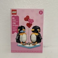New LEGO Valentine's Penguins in Love 40886 Promo Set GWP Limited Edition S4