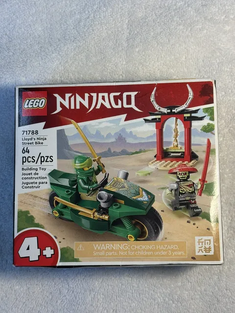 LEGO NINJAGO 71788 Lloyd’s Ninja Street Bike Lloyd Bone Guard 64 pcs  NEW 