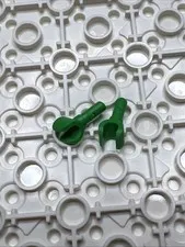 LEGO 983 Bright Green Minifigure Replacement Hands x2 - 1 Pair