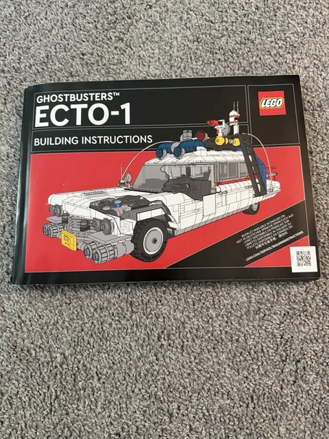 Lego Ghostbusters ECTO-1  10274 Instruction Book Only
