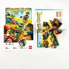 Lego Pirate Code Board Game 3840 Building Instructions And Play Manual Only