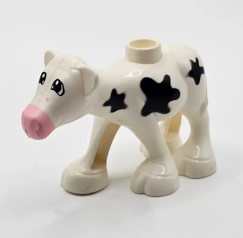 Lego Duplo  Baby Cow Replacement  Animal Farm Zoo  BABY COW CALF Heifer  Figure