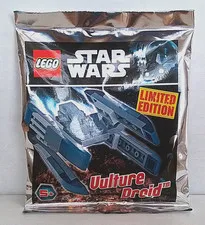 LEGO Star Wars Episode III 911723 Vulture Droid Mini Foil Pack NEW! SHELF WARE!