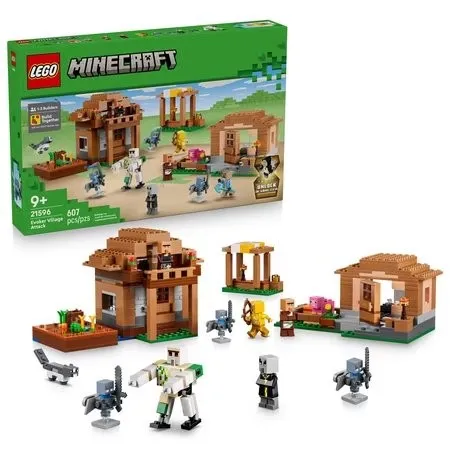 LEGO Minecraft Evoker Village Attack 21596