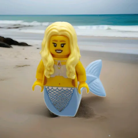 LEGO Mermaid Minifig series 9 Minifigure Blonde COL140 2013 col09-12 NEW w/o pac
