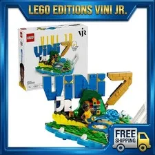 LEGO Editions Vini Jr. Soccer Highlights 43027 Building Set Vinicius Jr 510 pcs