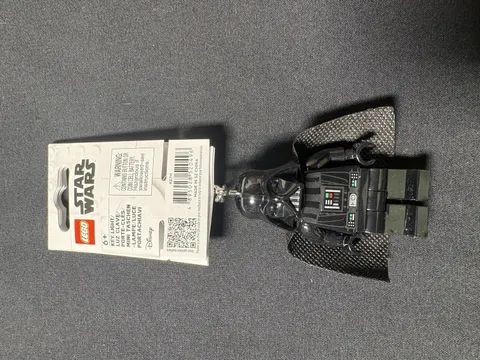 LEGO Star Wars Darth Vader Key Light LED Flashlight KE7H Large Keychain New