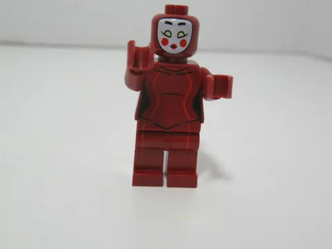 Lego minifigure minifig Batman movie Kabuki twin red figure