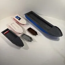 LEGO CITY lot of 7 boats