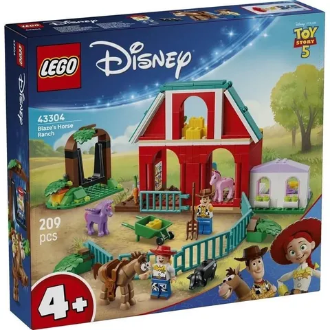 LEGO Disney Pixar Blaze’s Horse Ranch Toy Story Building Set 43304 New