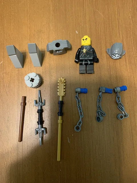 Kendo Cole  9551 Black Ninja Ninjago LEGO® Minifigure Mini Figure