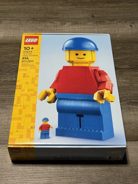 LEGO Classic 40649 Up-Scaled Minifigure Set 654pcs Brick Separator 10+ Box
