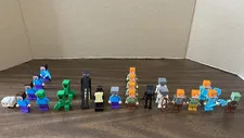 LEGO Lot of 23 MINECRAFT MINIFIGURES ~ Steve, Alex, Skeletons, Zombies