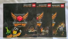 LEGO Master Builder Academy Adventure Designer Handbooks 7-9 Book Set
