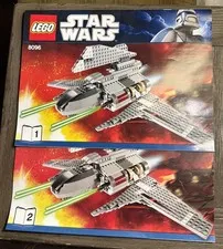 LEGO Star Wars 8096 Instruction Manuals Emperor Palpatine Shuttle Books 1 & 2