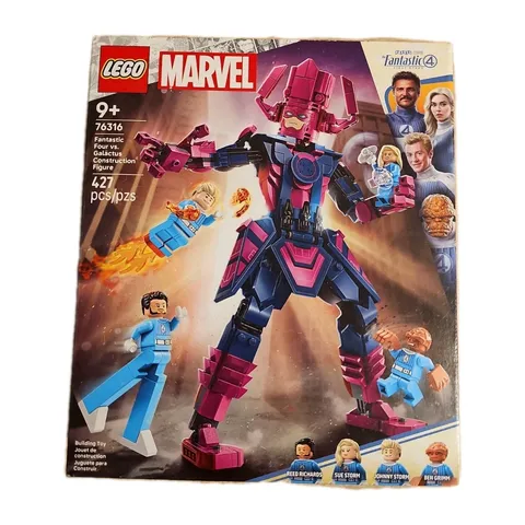 Lego FANTASTIC FOUR VS. GALACTUS CONSTRUCTION FIGURE 76316 Marvel 4 Minifigs 