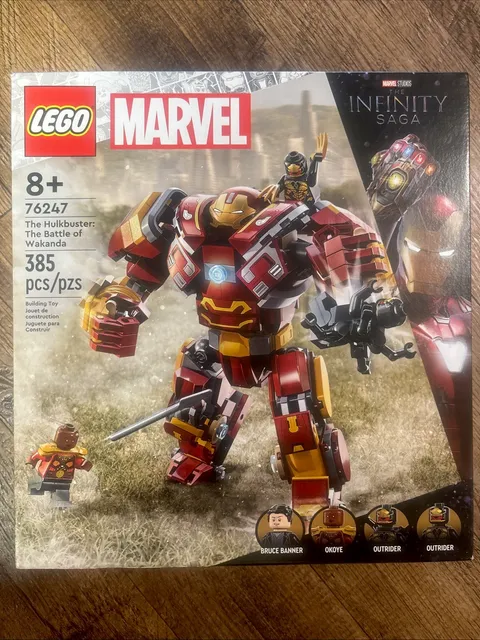 New! LEGO Marvel Hulkbuster: Battle of Wakanda 76247 Avengers Infinity Saga