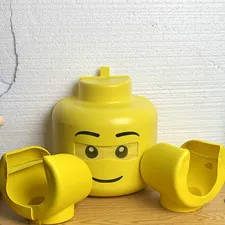 LEGO Minifigure Costume Head + Gloves