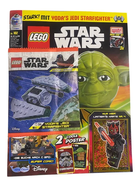 LEGO ® Star Wars Magazine Comic Booklet with Polybag No. 102 New Sealed