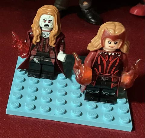 Lego - Scarlett Witch Minifigures - Marvel - (Both Included)
