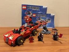 LEGO Ninjago X-1 Ninja Charger 70727 – Complete Set w/ Minifigures Instructions 